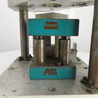Cylinder Actuated 2 Post Punch Press Die Set/Shoe 8" FB x 6" W 5-1/2" Throat