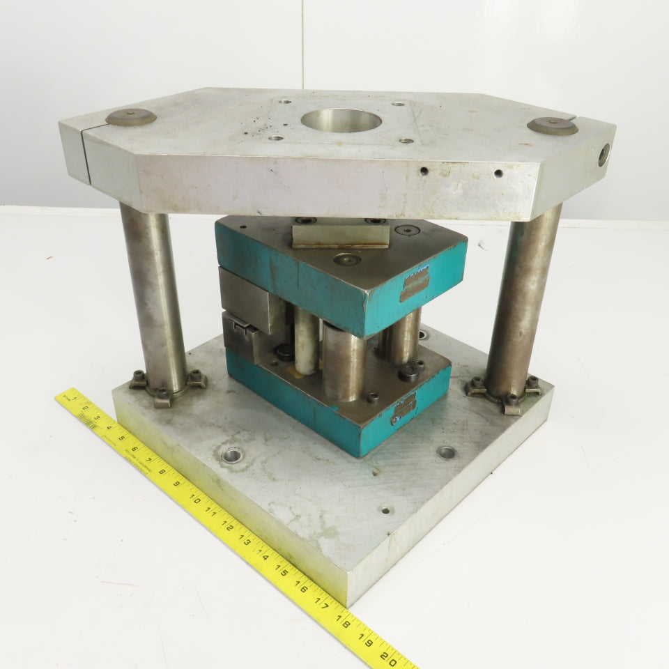 Cylinder Actuated 2 Post Punch Press Die Set/Shoe 8" FB x 6" W 5-1/2" Throat