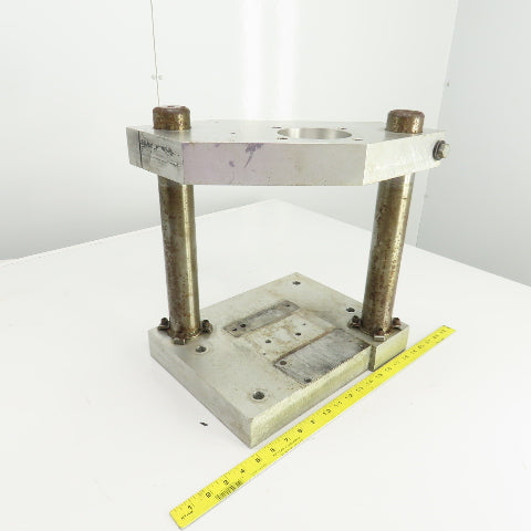 Adjustable Height Pneumatic 2 Post Press Fixture 10-1/2" x 7" Working Area