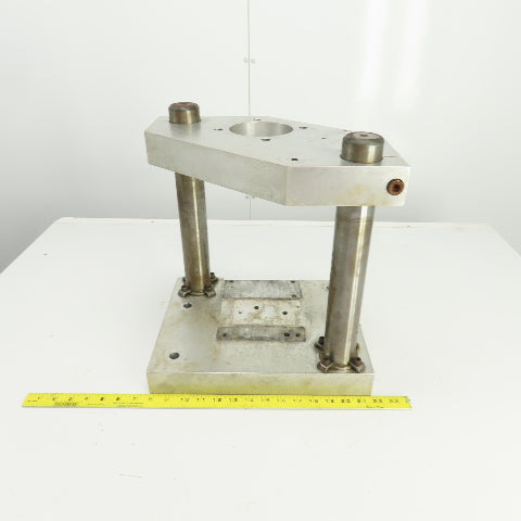Adjustable Height Pneumatic 2 Post Press Fixture 10-1/2" x 7" Working Area