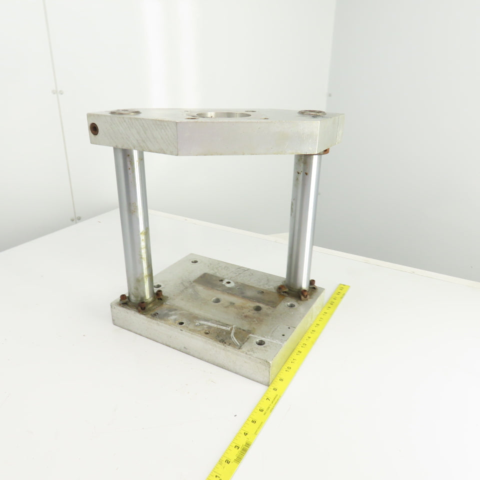 Adjustable Height Pneumatic 2 Post Press Fixture 11" x 7" Working Area