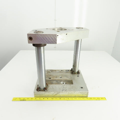 Adjustable Height Pneumatic 2 Post Press Fixture 11" x 7" Working Area