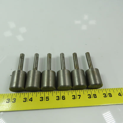 Carbon Steel Counter Bore Pilot 5/16" x 5/16 Lot of 6