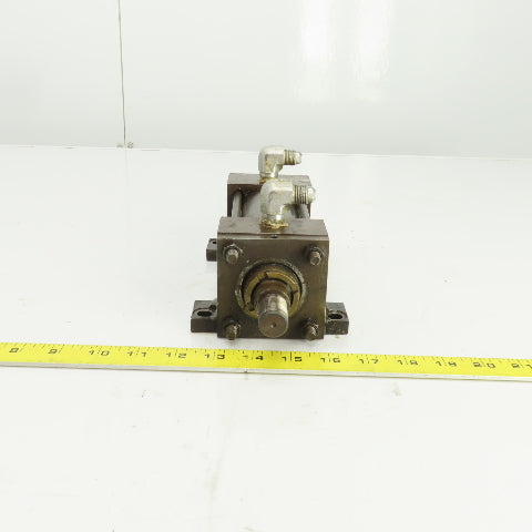 Parker Double Ended Double Acting Hydraulic Cylinder 3" Stroke 1" Rod 2" Bore