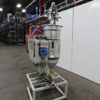Whitlock SB40-P Dryer With Hopper & Vacuum Loader Assembly 460v 3ph