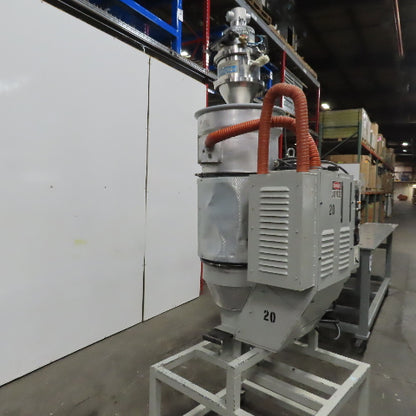 Whitlock SB40-P Dryer With Hopper & Vacuum Loader Assembly 460v 3ph