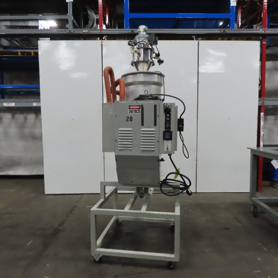 Whitlock SB40-P Dryer With Hopper & Vacuum Loader Assembly 460v 3ph