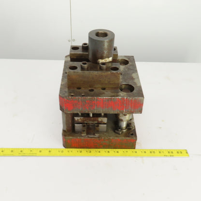 2 Post Punch Press Die Set/Shoe 8" FB x 8" W 5-3/4" Throat