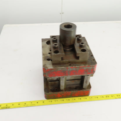 2 Post Punch Press Die Set/Shoe 8" FB x 8" W 5-3/4" Throat