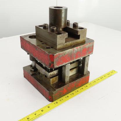 2 Post Punch Press Die Set/Shoe 8" FB x 8" W 5-3/4" Throat