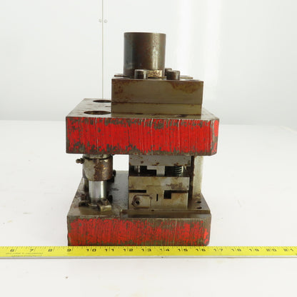 2 Post Punch Press Die Set/Shoe 8" FB x 8" W 5-3/4" Throat