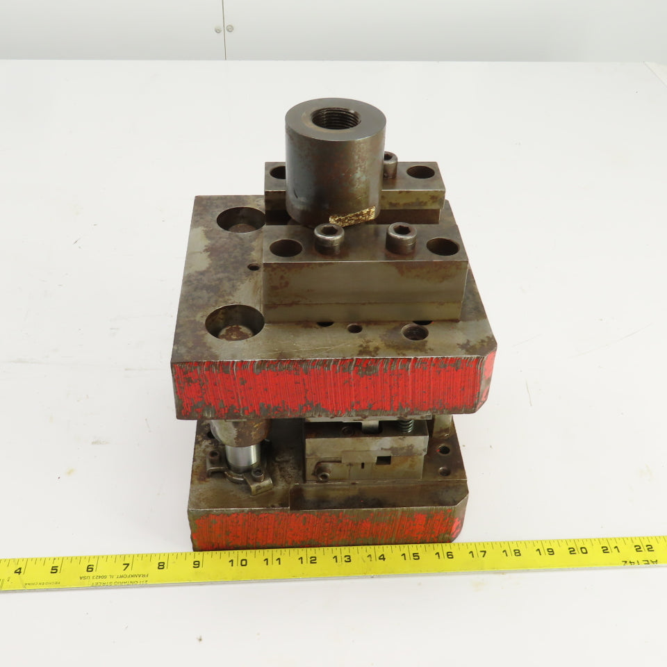 2 Post Punch Press Die Set/Shoe 8" FB x 8" W 5-3/4" Throat