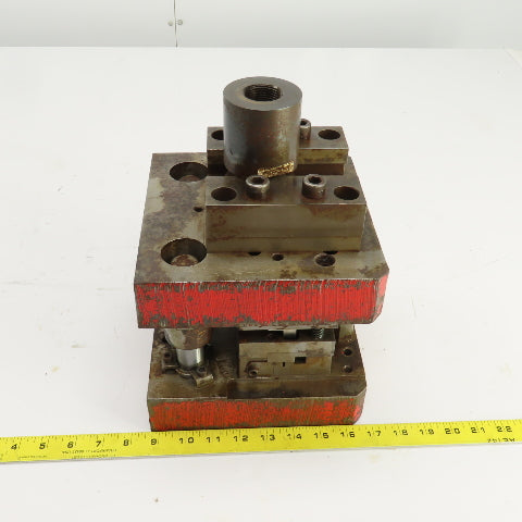 2 Post Punch Press Die Set/Shoe 8" FB x 8" W 5-3/4" Throat