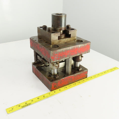 2 Post Punch Press Die Set/Shoe 8" FB x 8" W 5-3/4" Throat