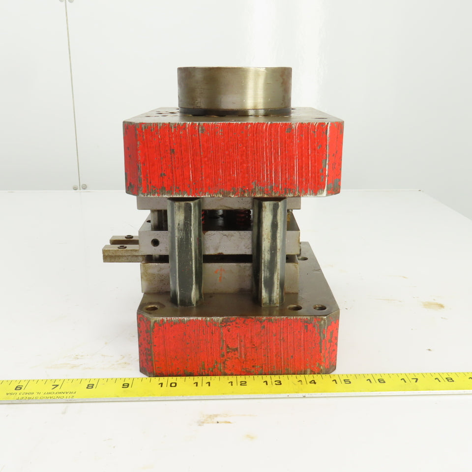 2 Post Punch Press Die Set/Shoe 7-5/8" FB x 6" W 6" Throat