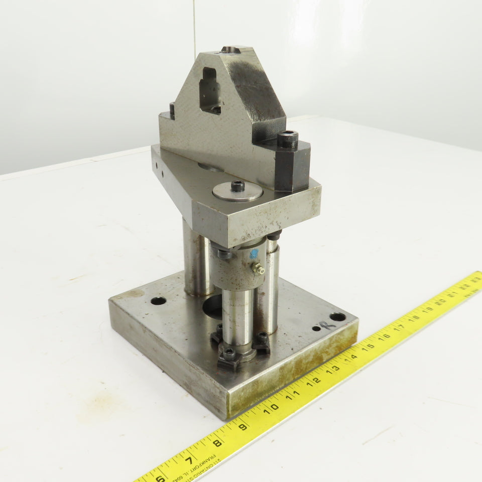 2 Post Spring Return Punch Press Die Set/Shoe 6-1/4" FB x 7-1/4" W 4-1/4" Throat