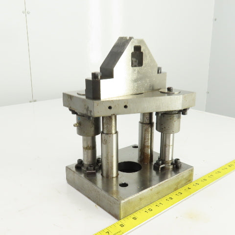 2 Post Spring Return Punch Press Die Set/Shoe 6-1/4" FB x 7-1/4" W 4-1/4" Throat
