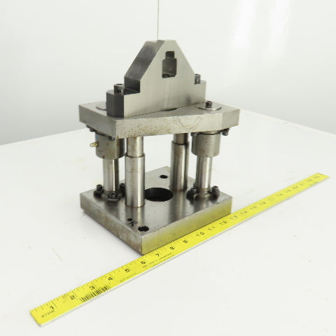 2 Post Spring Return Punch Press Die Set/Shoe 6-1/4" FB x 7-1/4" W 4-1/4" Throat