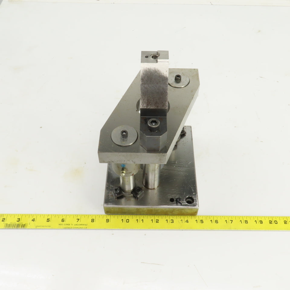 2 Post Spring Return Punch Press Die Set/Shoe 6-1/4" FB x 7-1/4" W 4-1/4" Throat
