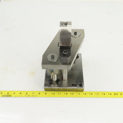 2 Post Spring Return Punch Press Die Set/Shoe 6-1/4" FB x 7-1/4" W 4-1/4" Throat