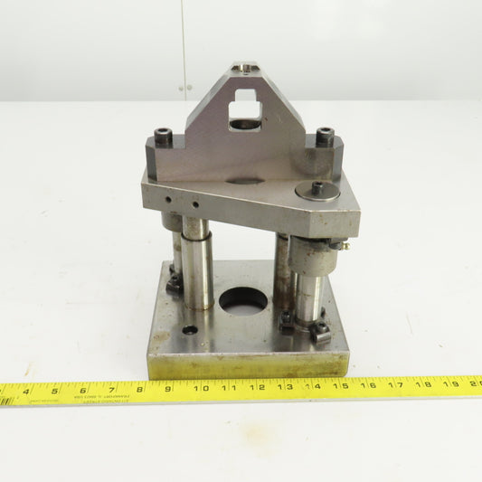2 Post Spring Return Punch Press Die Set/Shoe 6-1/4" FB x 7-1/4" W 4-1/4" Throat