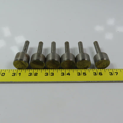 Carbon Steel Counter Bore Pilot 61/64" x 5/16 Lot of 6