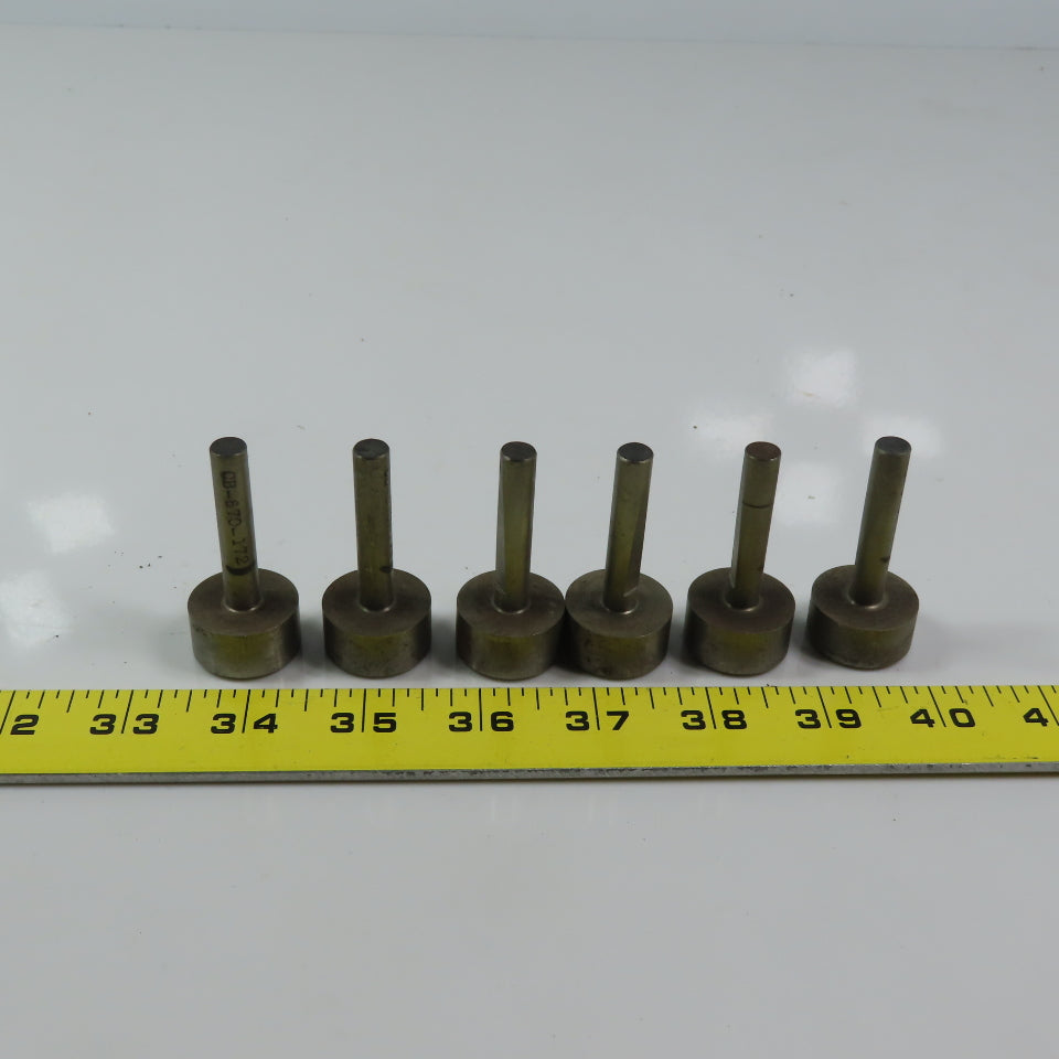 Carbon Steel Counter Bore Pilot 63/64" x 5/16" Lot of 6