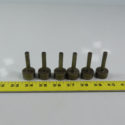 Carbon Steel Counter Bore Pilot 63/64" x 5/16" Lot of 6