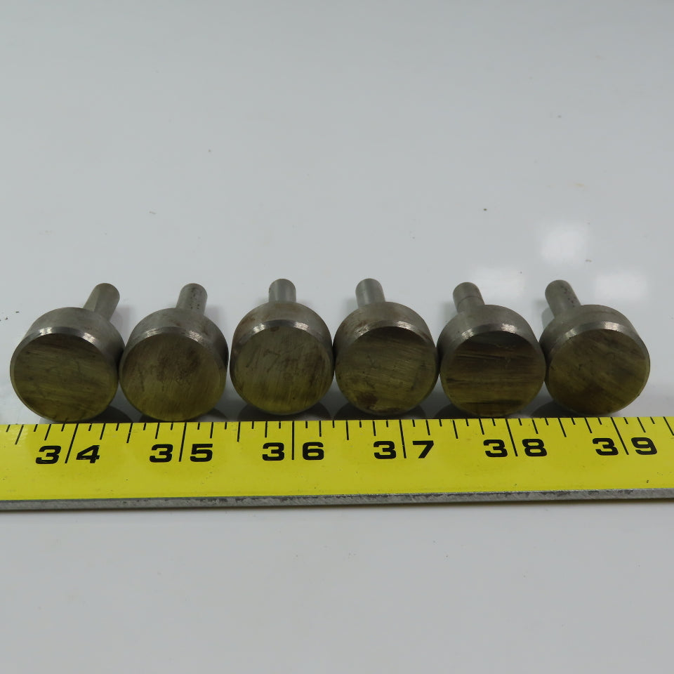 Carbon Steel Counter Bore Pilot 63/64" x 5/16" Lot of 6