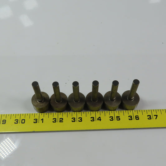 Carbon Steel Counter Bore Pilot 63/64" x 5/16" Lot of 6