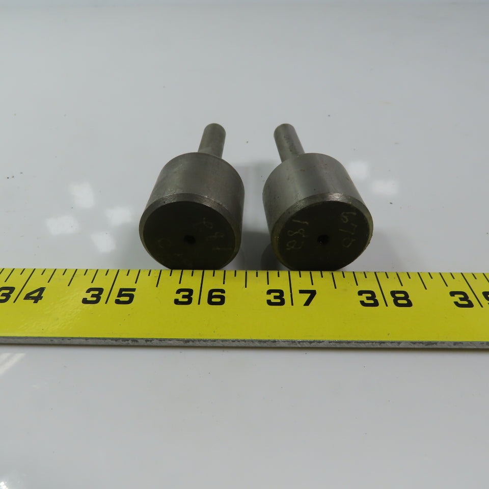 Carbon Steel Counter Bore Pilot 1-5/32" x 3/8" Lot of 2