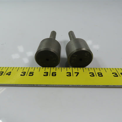 Carbon Steel Counter Bore Pilot 1-5/32" x 3/8" Lot of 2