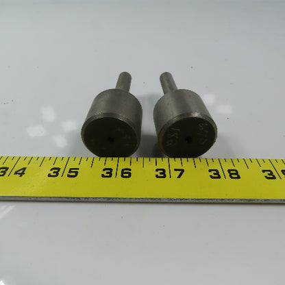 Carbon Steel Counter Bore Pilot 1-5/32" x 3/8" Lot of 2