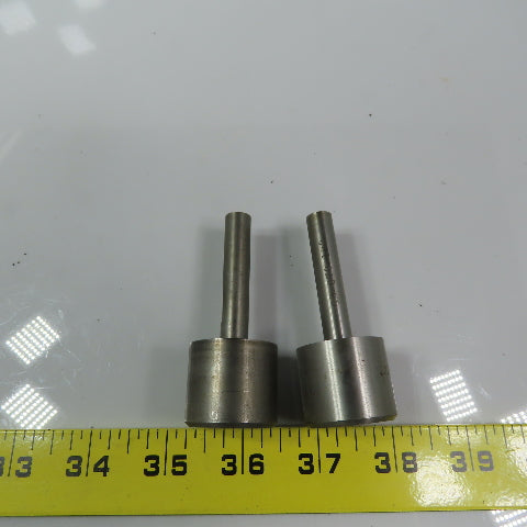 Carbon Steel Counter Bore Pilot 1-5/32" x 3/8" Lot of 2