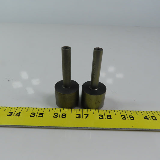 Carbon Steel Counter Bore Pilot 1-5/32" x 3/8" Lot of 2