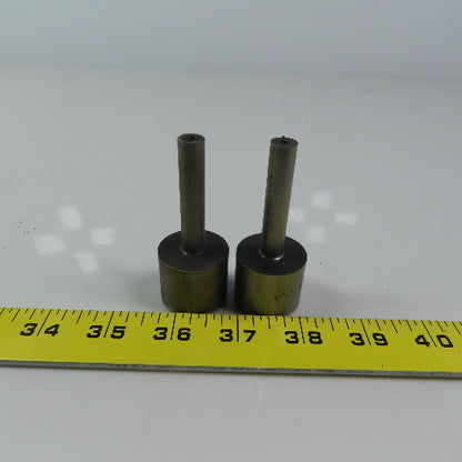 Carbon Steel Counter Bore Pilot 1-5/32" x 3/8" Lot of 2