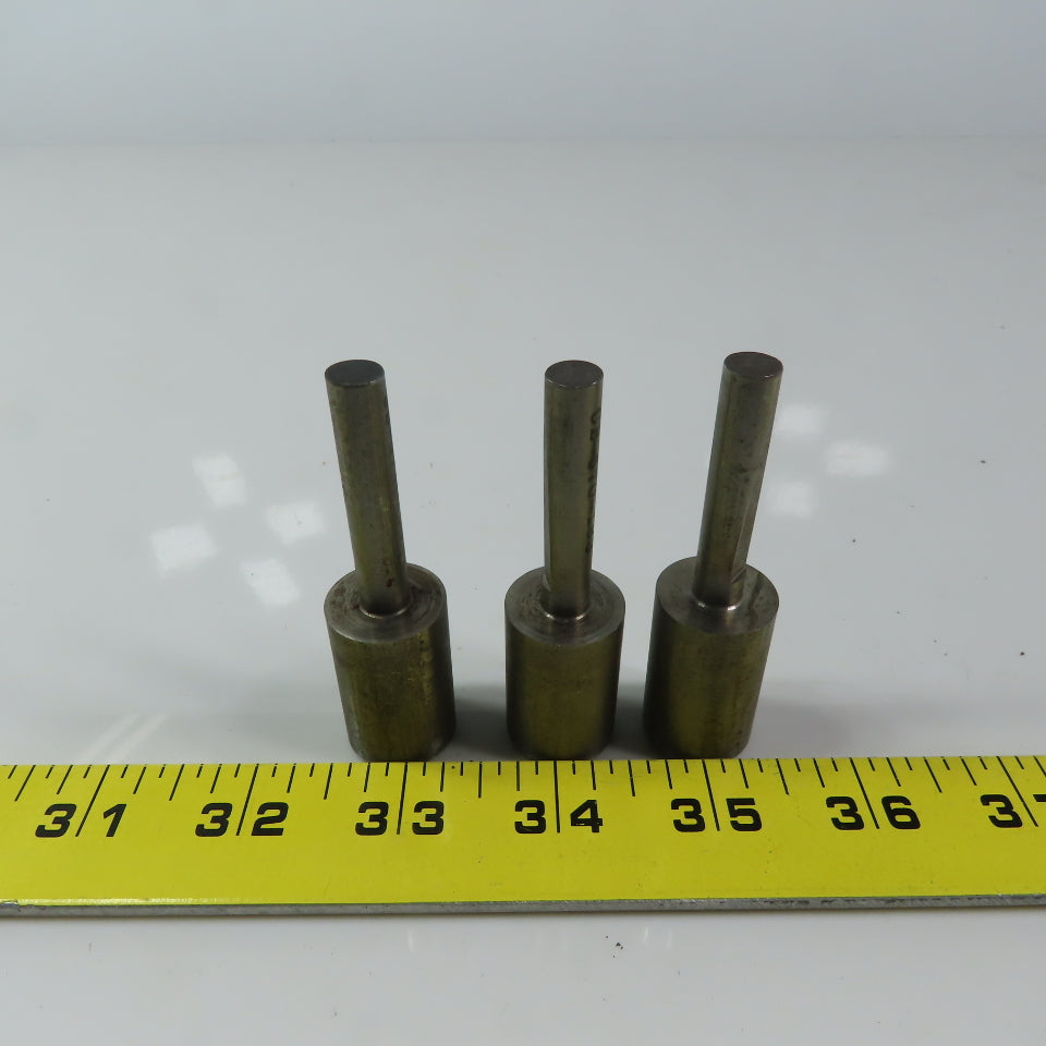 Carbon Steel Counter Bore Pilot 3/4" x 5/16" x 1-1/4" Depth Lot of 3
