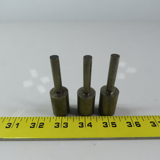 Carbon Steel Counter Bore Pilot 3/4" x 5/16" x 1-1/4" Depth Lot of 3