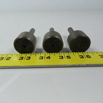 Carbon Steel Counter Bore Pilot 28mm x 3/8" x 49/64" Depth Lot of 3