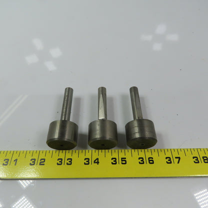 Carbon Steel Counter Bore Pilot 28mm x 3/8" x 49/64" Depth Lot of 3