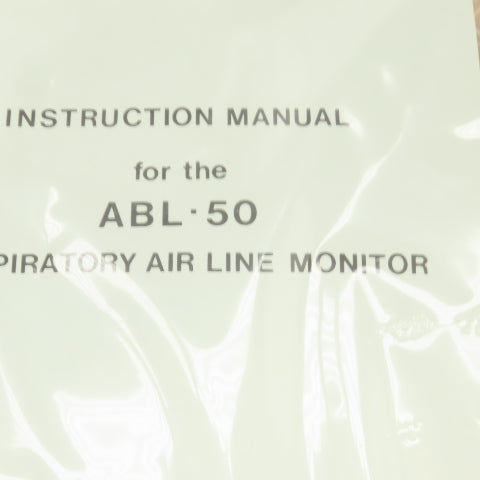 Dynamation 850-1541 Respiratory Line Filtration System ABPM 50 CFM Parts/Repair