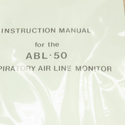 Dynamation 850-1541 Respiratory Line Filtration System ABPM 50 CFM Parts/Repair