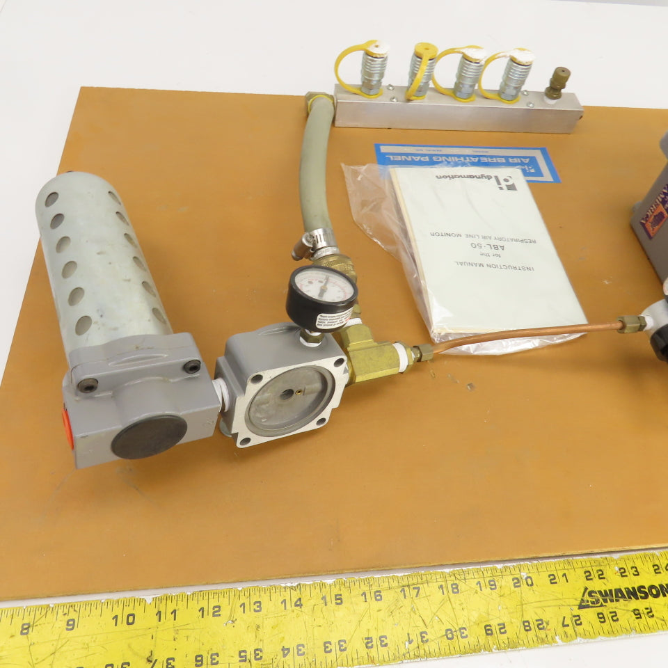 Dynamation 850-1541 Respiratory Line Filtration System ABPM 50 CFM Parts/Repair