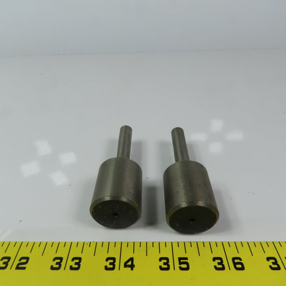 Carbon Steel Counter Bore Pilot 27mm x 3/8" x 30mm Depth Lot of 2