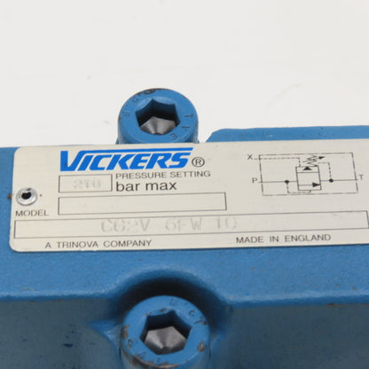 Vickers CG2V 6FW 10 Pressure Relief Valve 5000PSI