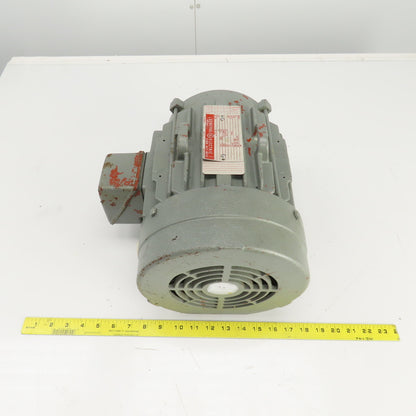 General Electric 5K184 0.75/0.38HP 2 Speed AC Motor 1745/865RPM 460V 184TZ Frame