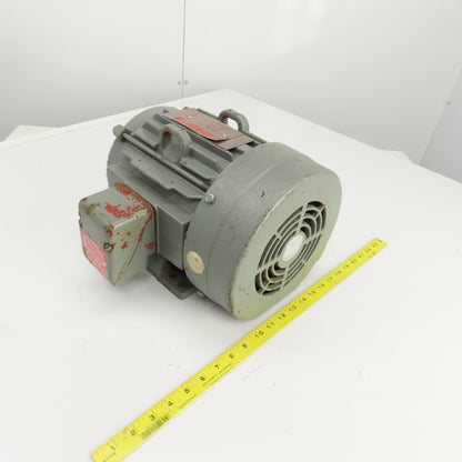 General Electric 5K184 0.75/0.38HP 2 Speed AC Motor 1745/865RPM 460V 184TZ Frame