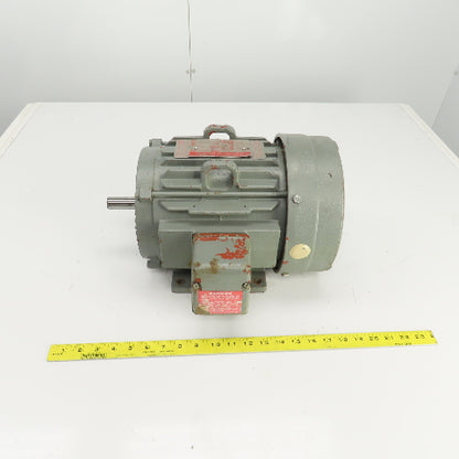 General Electric 5K184 0.75/0.38HP 2 Speed AC Motor 1745/865RPM 460V 184TZ Frame