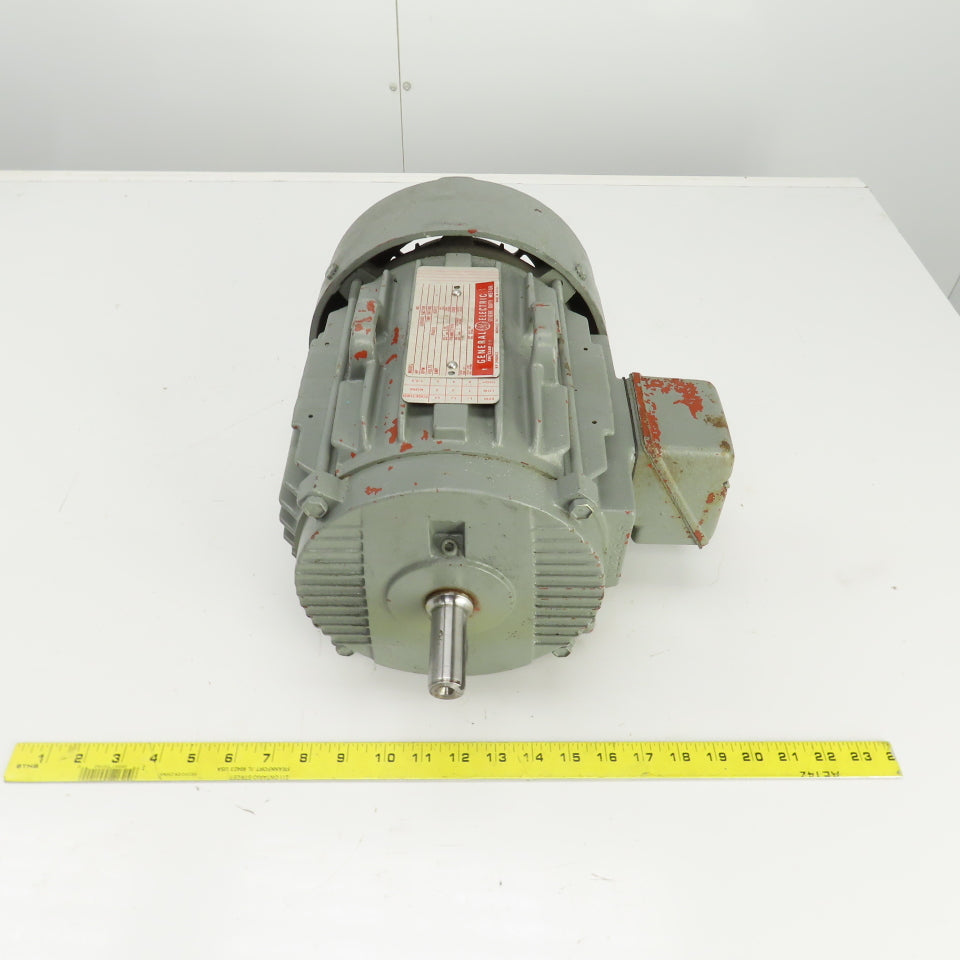 General Electric 5K184 0.75/0.38HP 2 Speed AC Motor 1745/865RPM 460V 184TZ Frame
