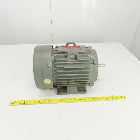 General Electric 5K184 0.75/0.38HP 2 Speed AC Motor 1745/865RPM 460V 184TZ Frame